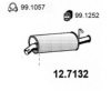 ASSO 12.7132 End Silencer